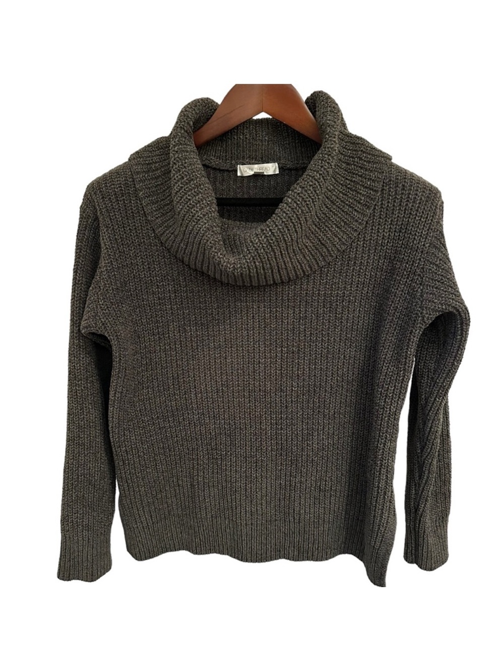 Daily Thread Crop Cowl Turtleneck S